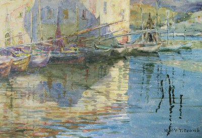 Bateaux à Venise - William Holt Yates Titcomb